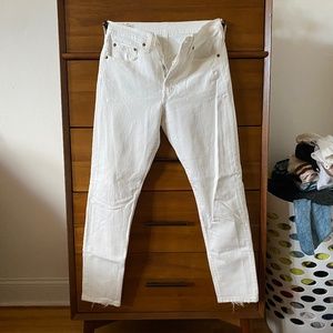 Levi’s 501 Skinny White Jeans Size 26